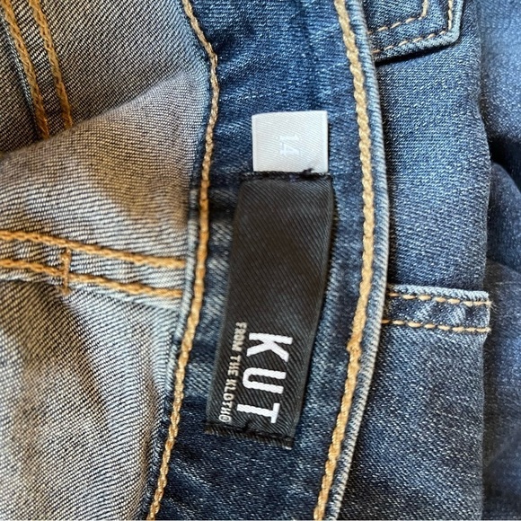 Kut from the Kloth Diana Curvy Skinny Jeans Size 14 GUC - Picture 13 of 13